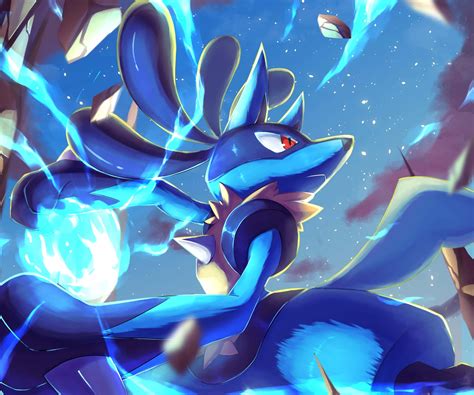 epic mega lucario wallpaper